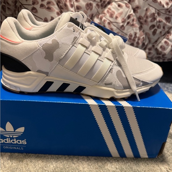 Adidas EQT ADV 91-17 Support Refined Camo Drop White Sneakers BB1995 New 10.5 - Picture 3 of 6